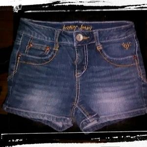 New Justice brand shorts